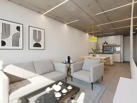 VENTA / Monoambiente a Estrenar con Diseño Moderno y Excelente Luminosidad