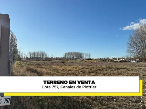 Terreno en venta Canales de Plottier uf 757