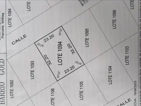 Terreno en Venta de 747,0 m2