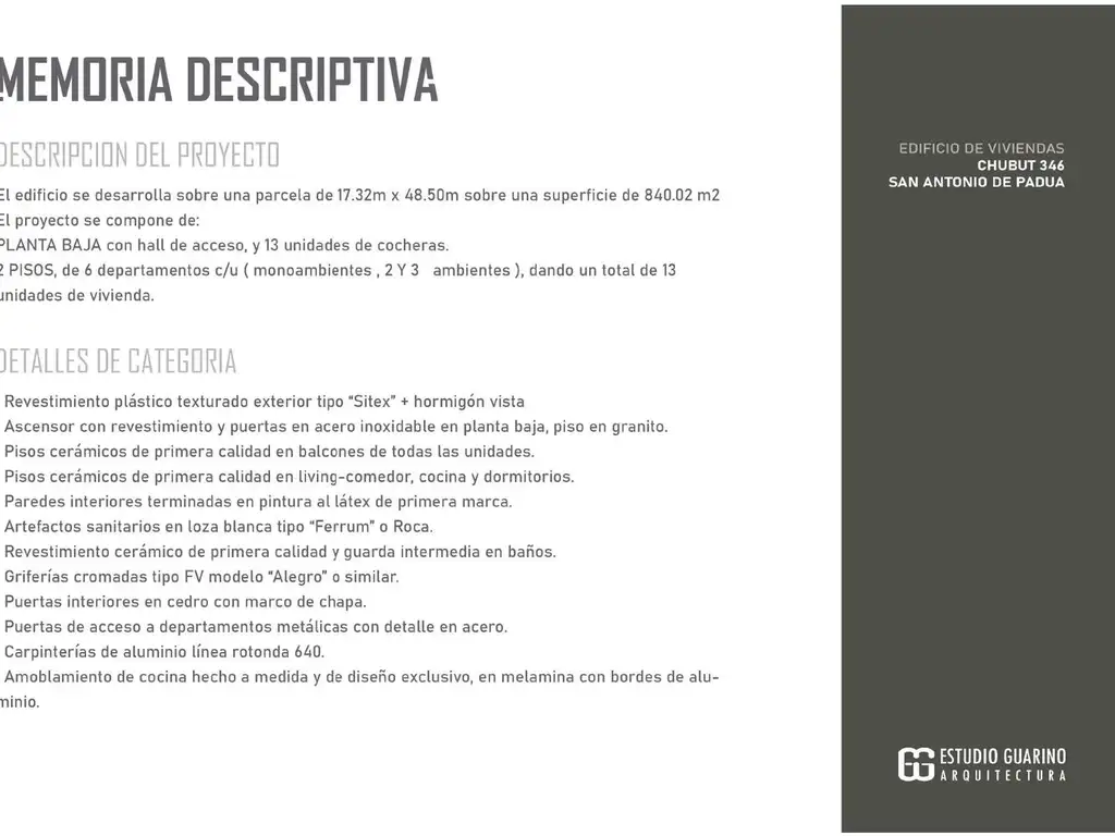 MARENAS 10 de 18 Unidades en San Antonio De Padua