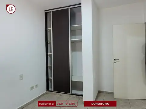 Departamento 3 ambientes con 1 baño
