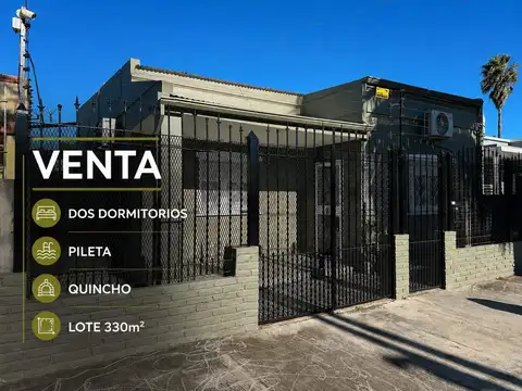 VENTA CASA 3 AMBIENTES LUIS GUILLON -PILETA