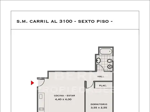 Avenida Salvador María Del Carril 3100, Piso 6