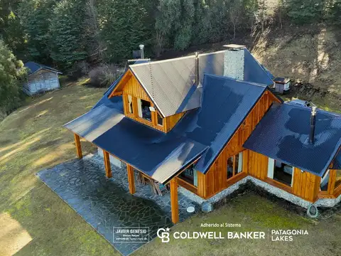 VENTA LOTE/TERRENO con Casa en CAMPO de 109 Has Exclusivas frente al Lago Nahuel Huapi Villa La Ango