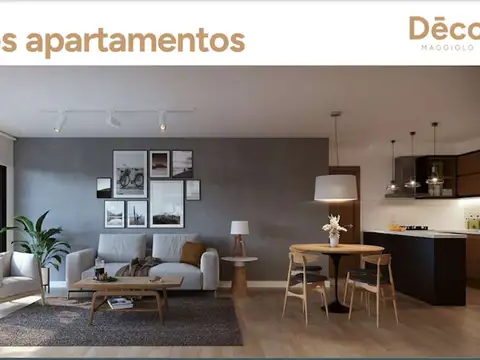 Departamento en Venta de 2 ambientes