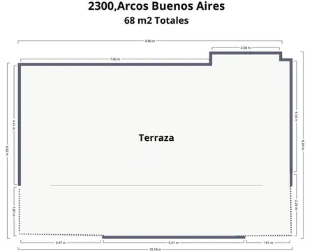 Departamento en Venta de 1 dormitorio