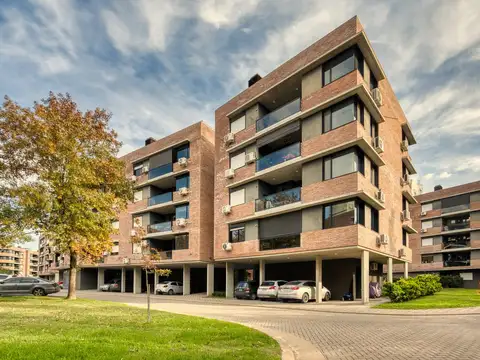 Departamento en alquiler en barrio fisherton 2 dormitorios balcón cochera piscina