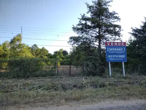 SDA. Venta Lote de terreno 4.000 m2. Colectora Sur Ruta 8 Km 77, Exaltacion de la Cruz