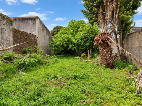 Terreno en Venta 10,51  mts Fondo
