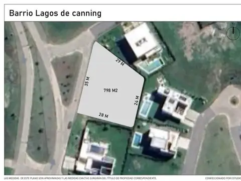 Terreno en Venta en Canning, USD 78.000