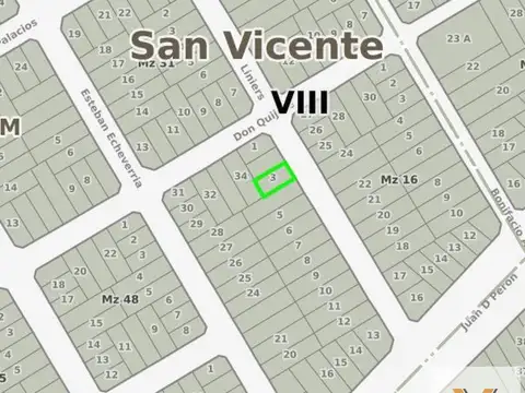 Terreno en venta - 200Mts2 - Alejandro Korn, San Vicente