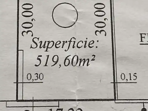 Terreno en Venta de 519,6 m2