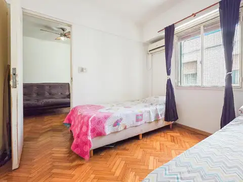 Departamento 2 ambientes con 1 baño