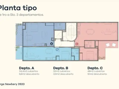 VENTA MONOAMBIENTE C/BALCON  - CHACARITA