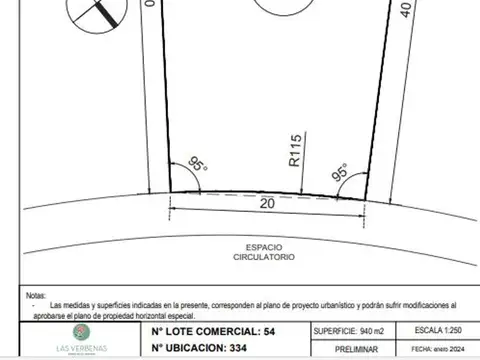Terreno en Venta en Sierra De La Ventana, USD 20.000