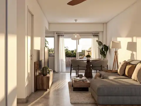 Luminoso monoambiente en venta en Caseros