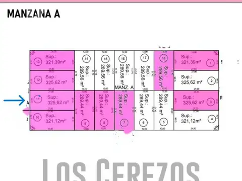 Terreno en Venta de 325,0 m2
