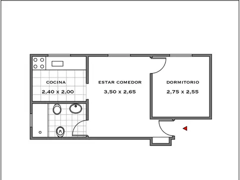 Zamudio 4900, Piso 1