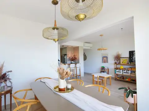 Departamento 3 ambientes con 2 baños