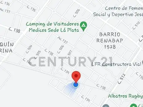 Terreno en Venta de 527,0 m2