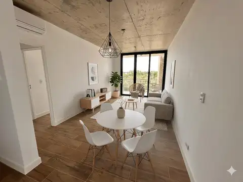 Departamento de 2 Ambientes en Alquiler con Cochera