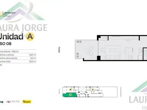 Departamento en Venta de 3 ambientes