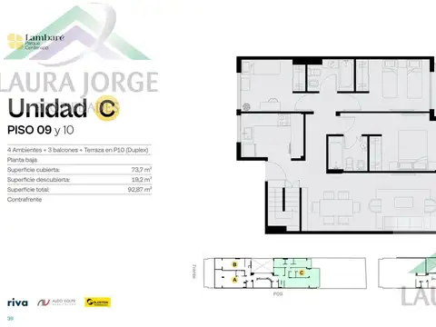 Departamento en Venta de 2 dormitorios