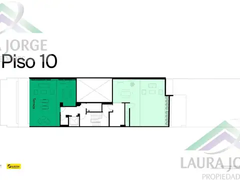 Departamento 3 ambientes con 1 baño