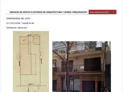Terreno - Venta - Argentina, Capital Federal - VERA 1063