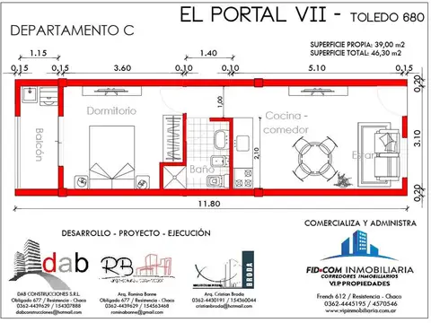 Departamento en Venta con 2 cocheras