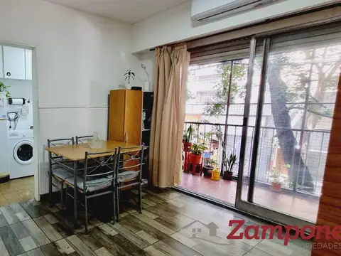 Departamento 2 ambientes con balcón