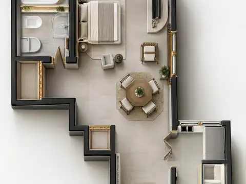 Departamento en Venta de Monoambiente