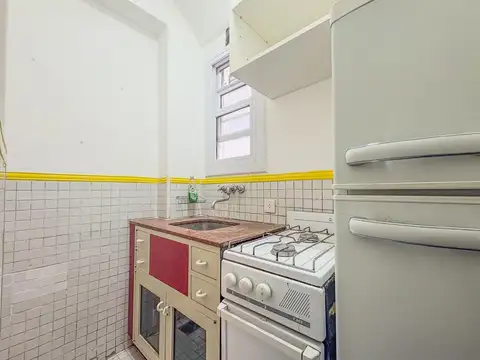 Departamento 2 ambientes con 1 baño