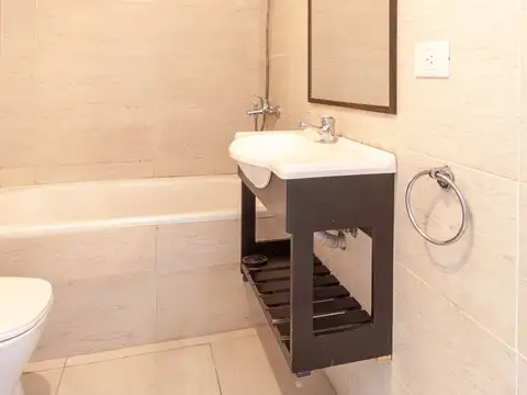 Departamento 2 ambientes con 1 baño