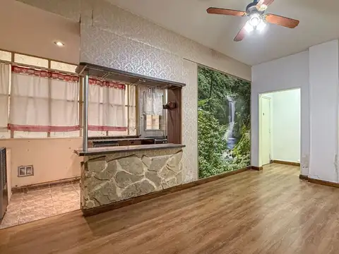 Departamento 3 ambientes con 1 baño