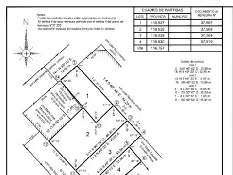 Terreno en Venta de 425,0 m2