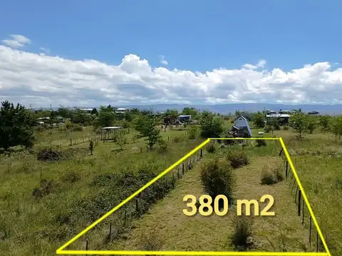 SE VENDE TERRENO 380m2 EL DIVISADERO VILLA YACANTO