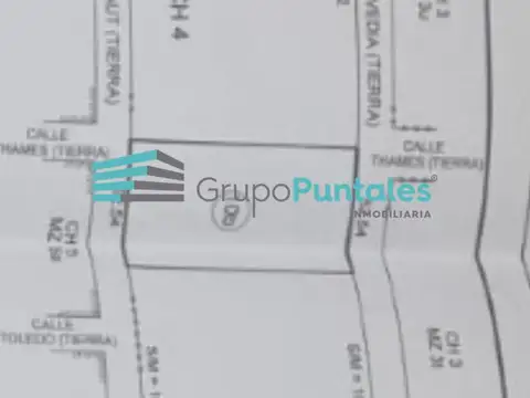 Terreno en Venta 53  mts Frente