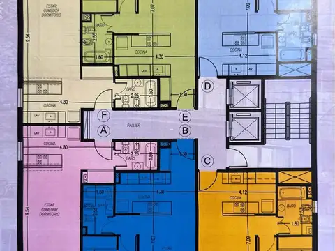Departamento en Venta de 1 dormitorio