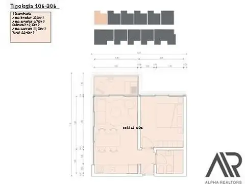 Departamento en Venta al Sur