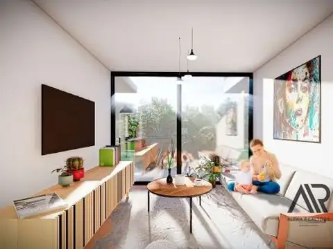 Apartamento en venta en pozo de 1 dormitorio
