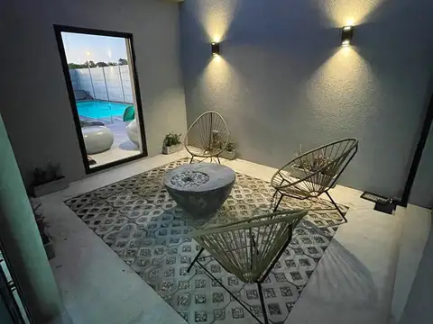 MODERNA casa quinta A ESTRENAR ESTILO MINIMALISTA Barrio Las Marias