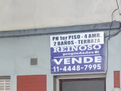 Ph. 4 Ambientes amplios, 2 baños, Cocina Equipada, Living Comedor Terraza