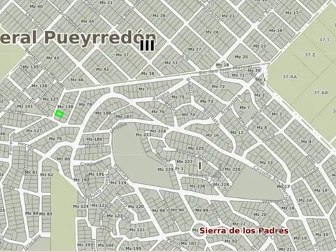 Terreno en Venta de 600,0 m2