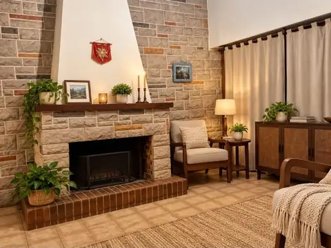 Casa 4 ambientes con 2 baños