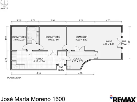 Depto Tipo Casa en Venta 53 años