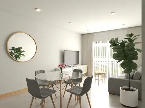 VTA DPTO MONOAMB C/BALCON- VILLA RAFFO- A ESTRENAR