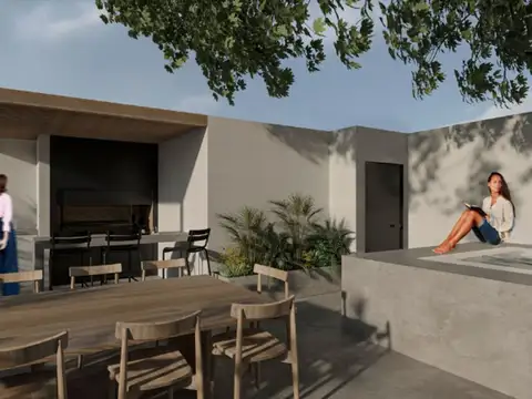 Departamento 3 ambientes con 2 baños