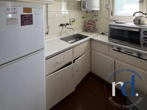 Departamento 2 ambientes con 1 baño