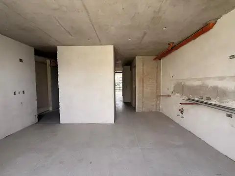 Departamento 2 ambientes con 2 baños